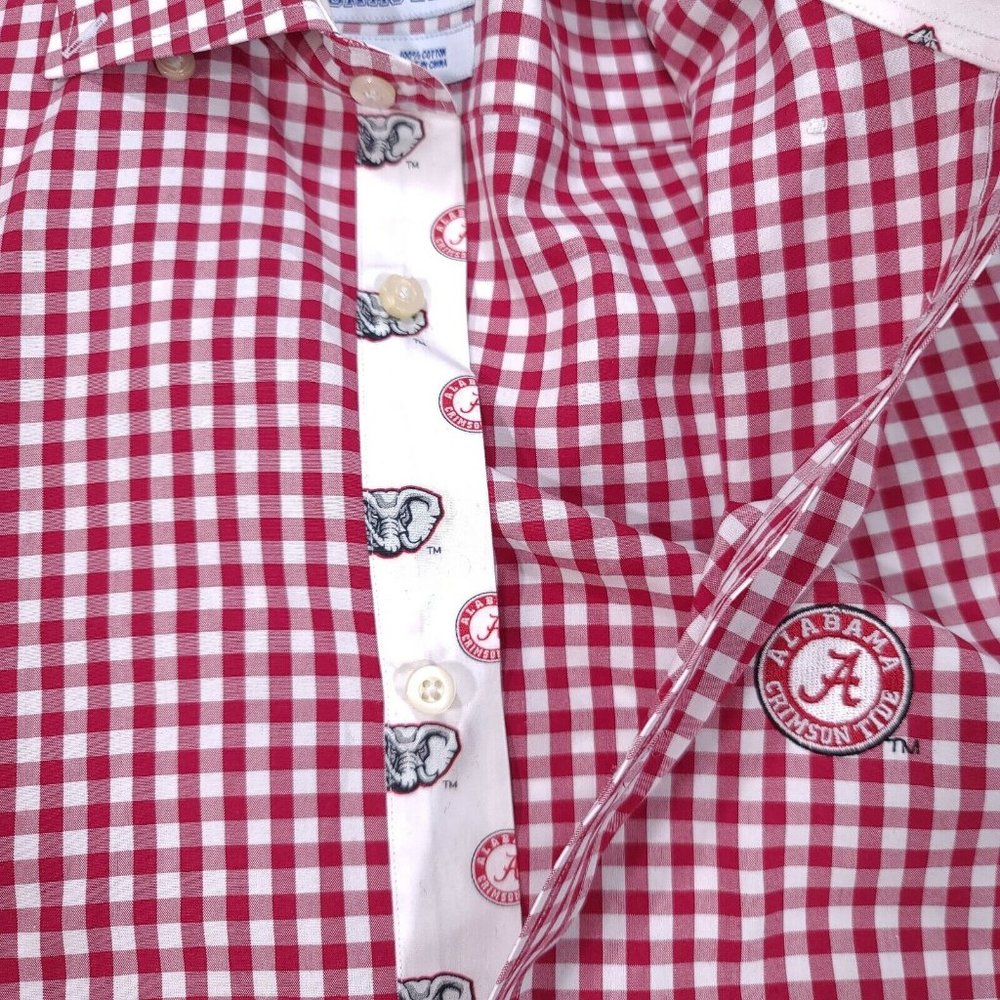 Alabama Crimson Tide Thomas Dean Collegiate Dress Shirt Size XXL